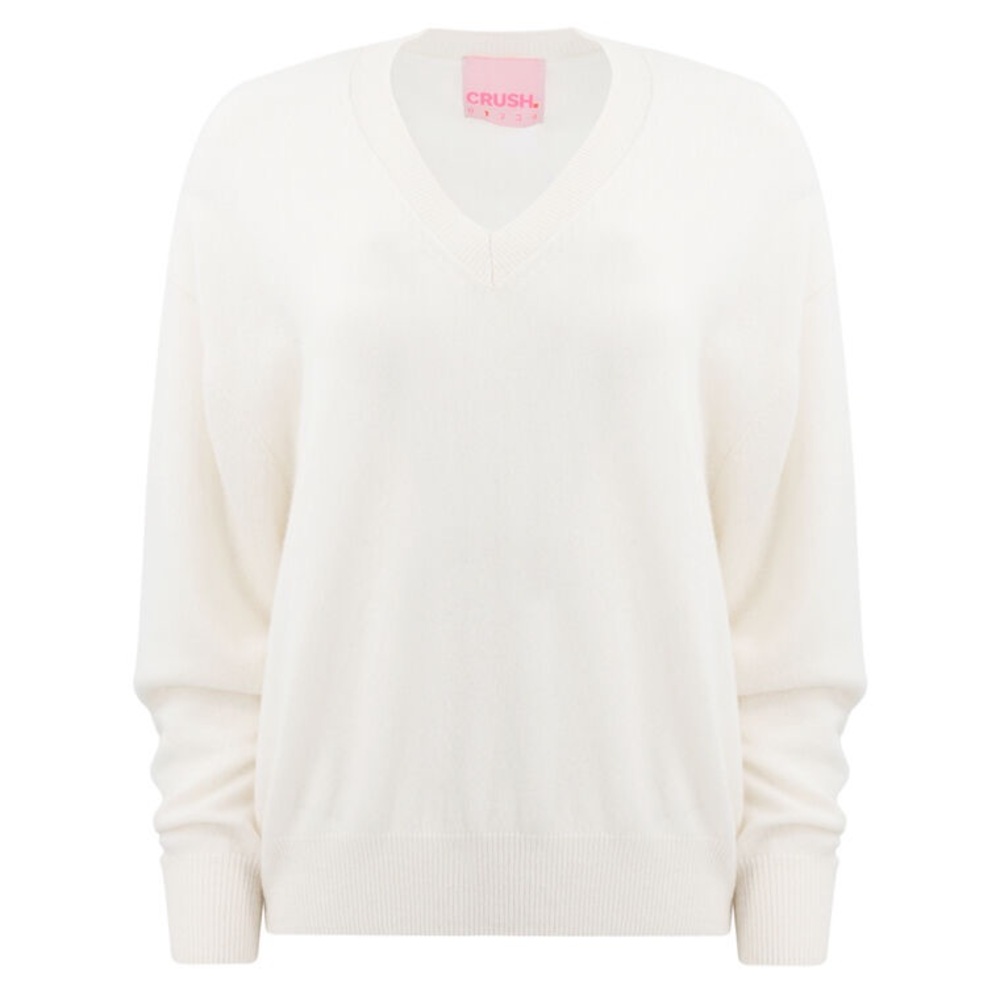 CRUSH CASHMERE Malibu V-Neck Sweater